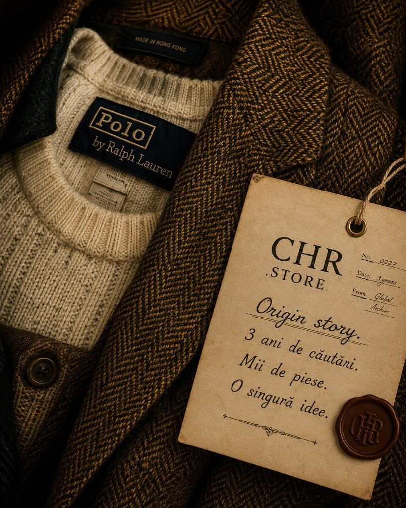 Detaliu textil / piesa gasita — inceputul povestii CHR